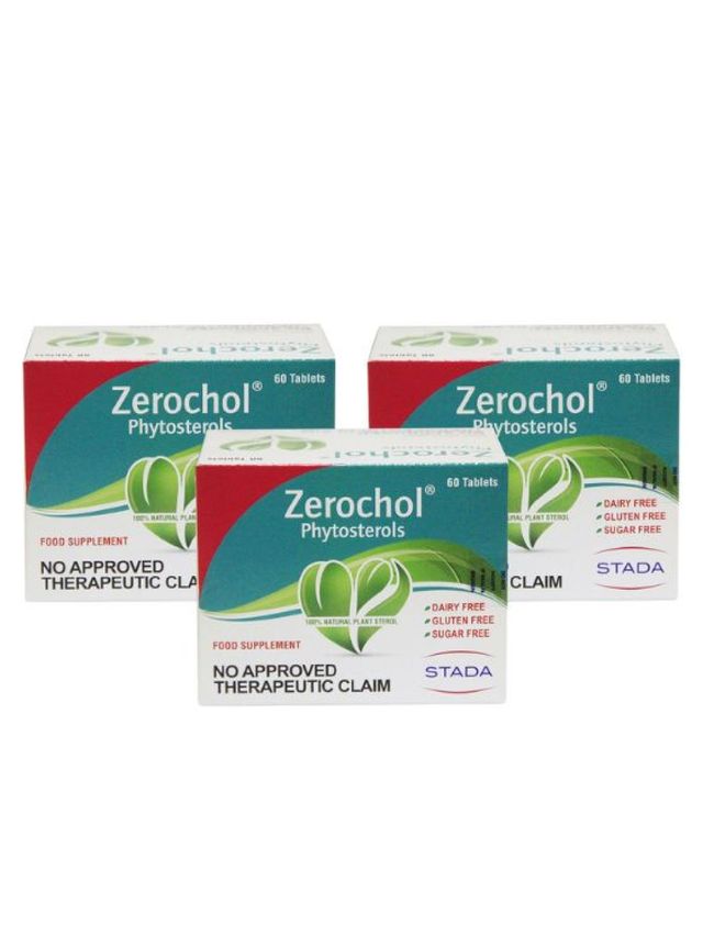 Zerochol Stada Zerochol Food Supplement 60's Pack of 3 edamama
